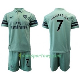 Koszulka Arsenal Mkhitaryan 7 Dziecięcy Trzeci Koszulki Piłkarskie 2018-2019 Krótki Rękaw